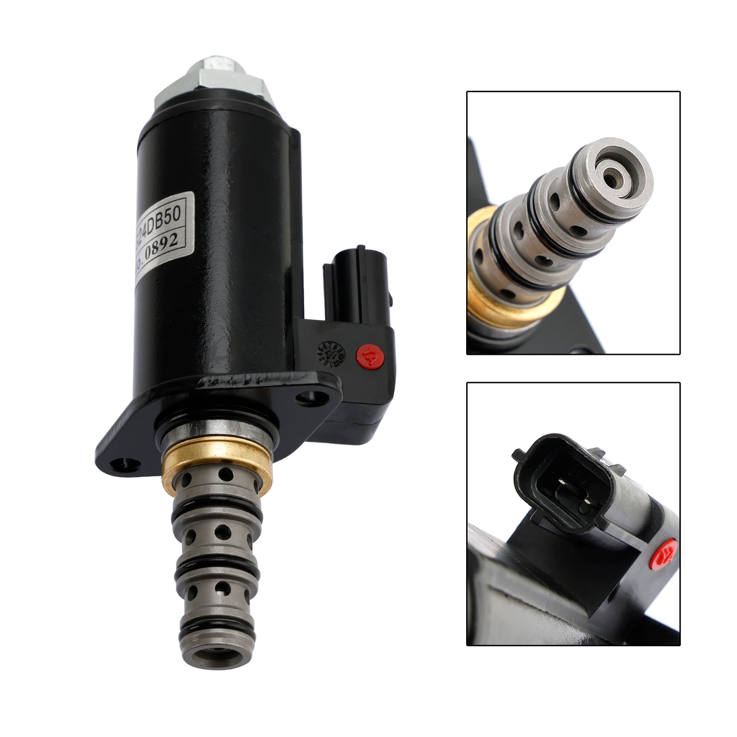 YN35V00050F1 KWE5K-31 G24DB50 Solenoid Valve For Kobelco SK330-8 SK350-8