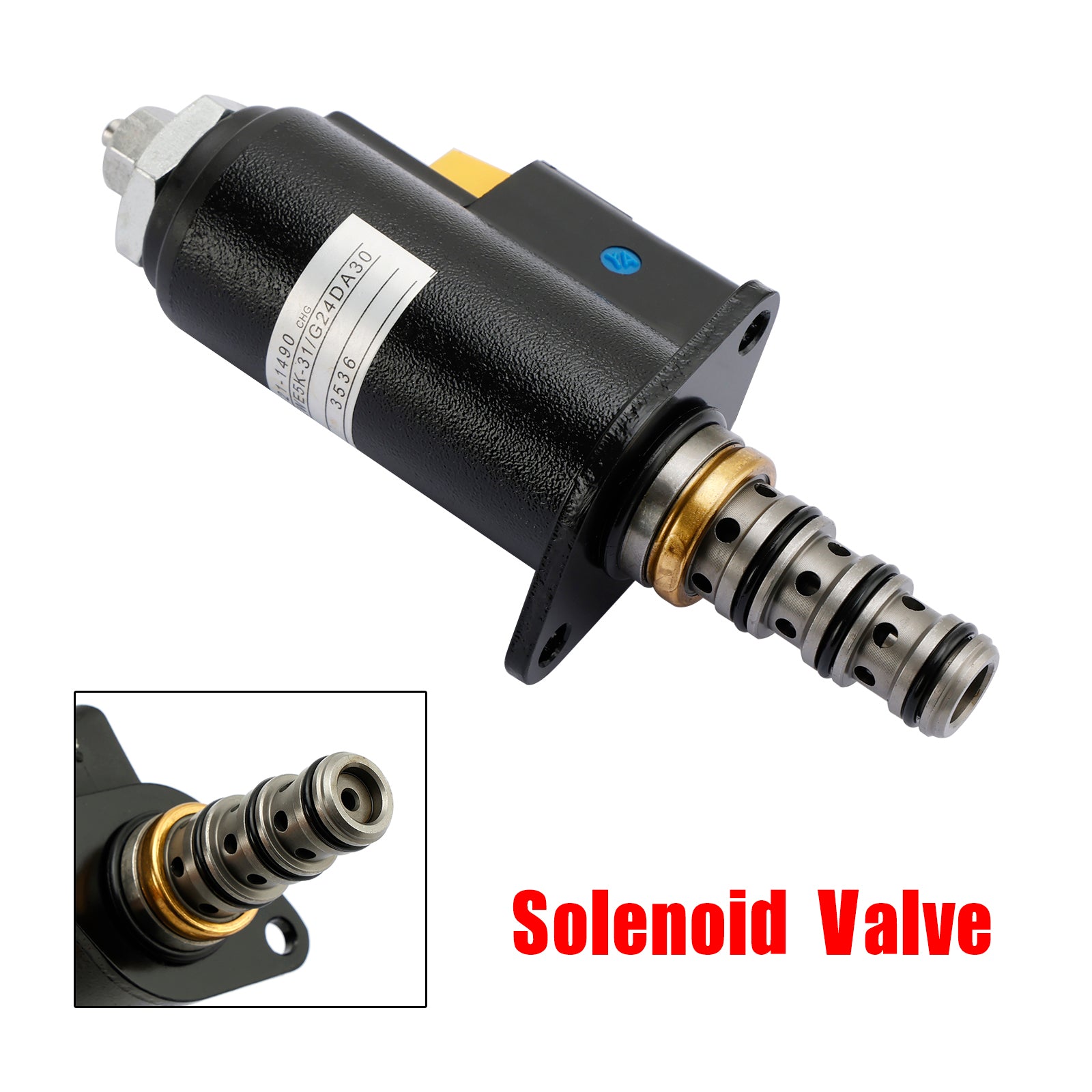 Rotary Solenoid Valve 121-1490 1211490 For Caterpillar E320 325B Excavator