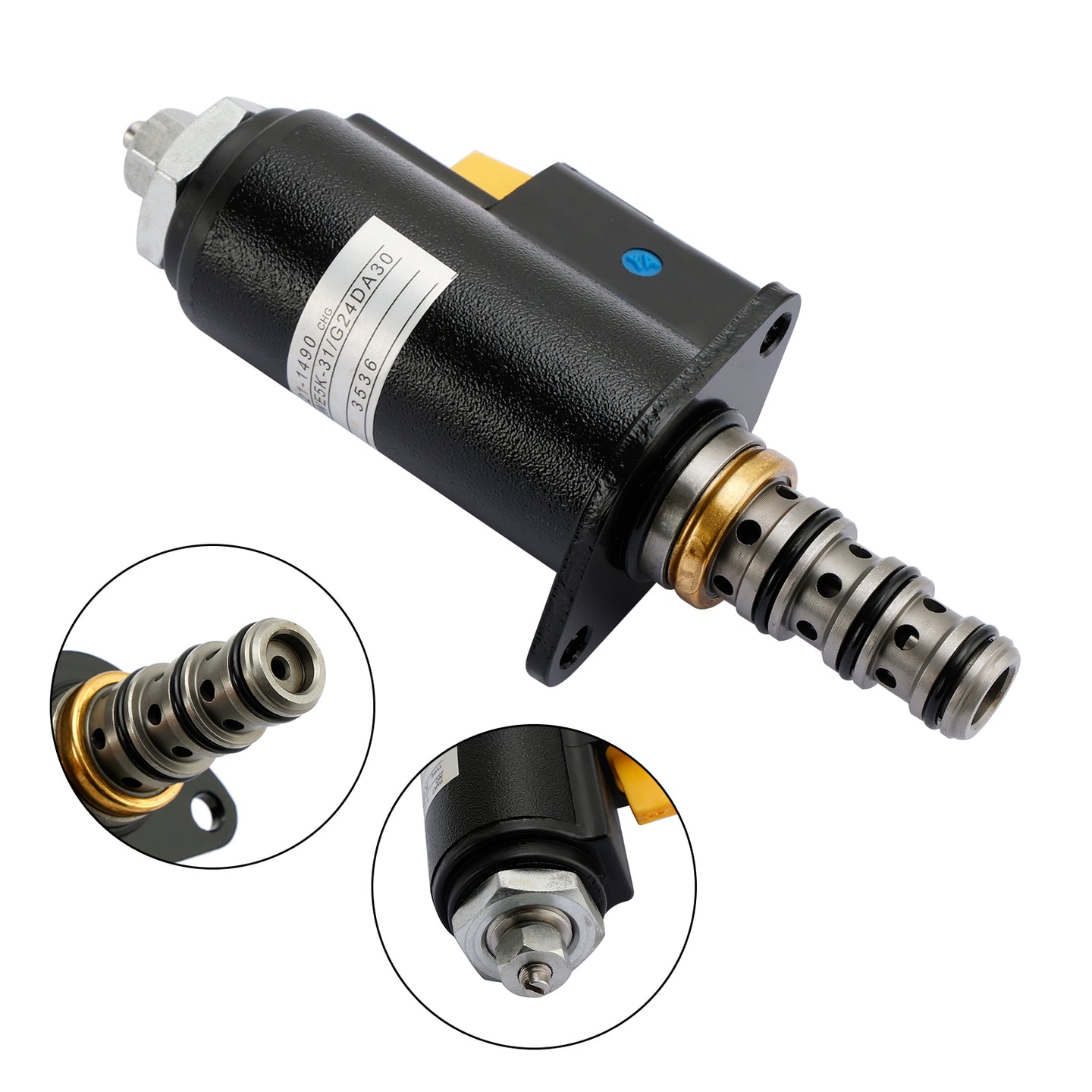Rotary Solenoid Valve 121-1490 1211490 For Caterpillar E320 325B Excavator