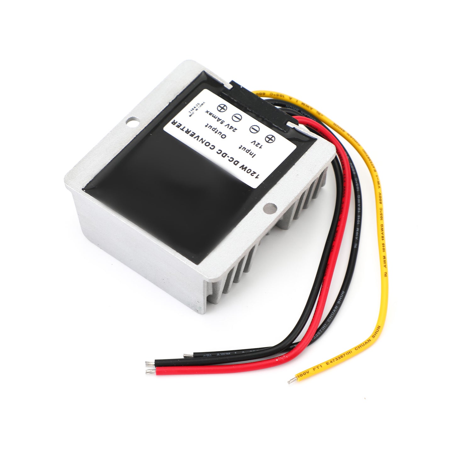 Waterproof DC-DC 12V Step Up to 24V 1-20A Car Power Supply Converter Regulator