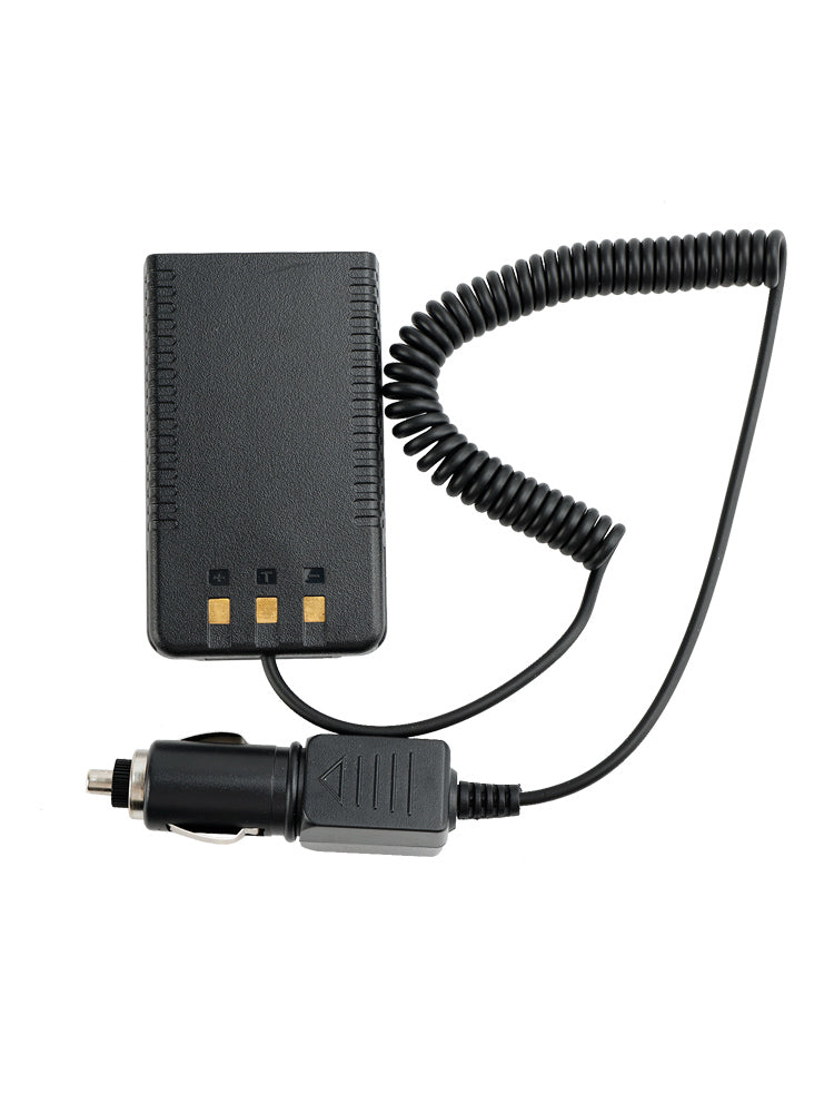 12-24V Car Charger Battery SBR-26Li Eliminator Adapter For FT25R FT65R Radio