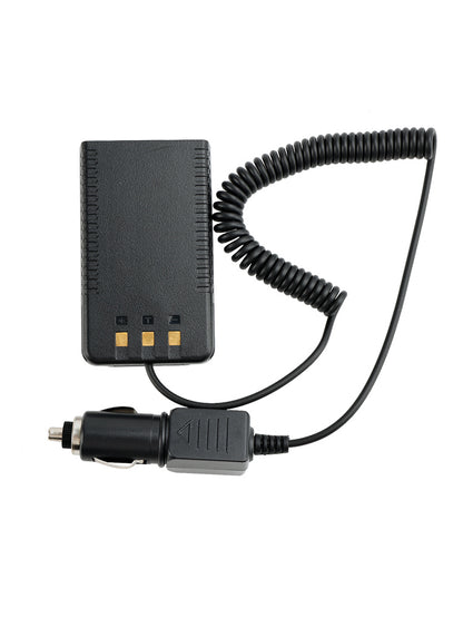 12-24V Car Charger Battery SBR-26Li Eliminator Adapter For FT25R FT65R Radio