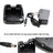 BC-240 Charger BP-298 Battery Fast Rapid Dock Charger for ICOM V86 U86 US Plug