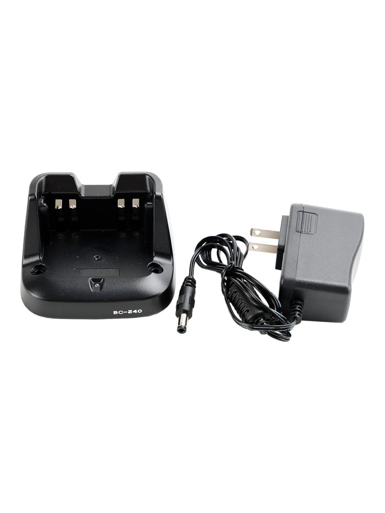 BC-240 Charger BP-298 Battery Fast Rapid Dock Charger for ICOM V86 U86 US Plug