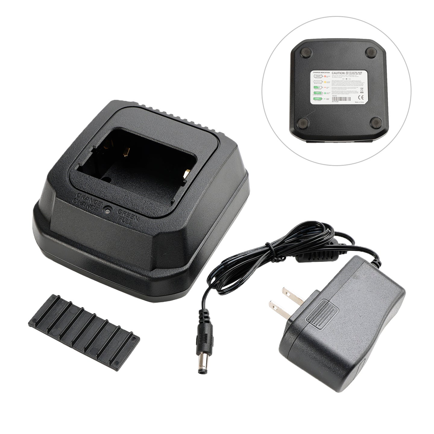 BC-143 Charger BP-196 Battery Fast Rapid Dock for ICOM IC-F3 F3S F4 T2E US Plug