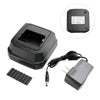 BC-143 Charger BP-196 Battery Fast Rapid Dock for ICOM IC-F3 F3S F4 T2E US Plug