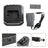 BC-143 Charger BP-196 Battery Fast Rapid Dock for ICOM IC-F3 F3S F4 T2E US Plug