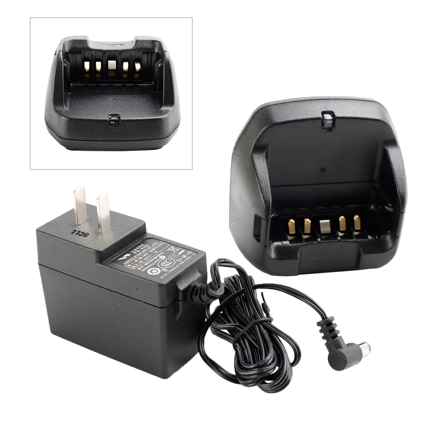CD-49 Charger FNB-112LI Battery Fast Rapid Dock for Vertex VX450 VX459 VX451 US