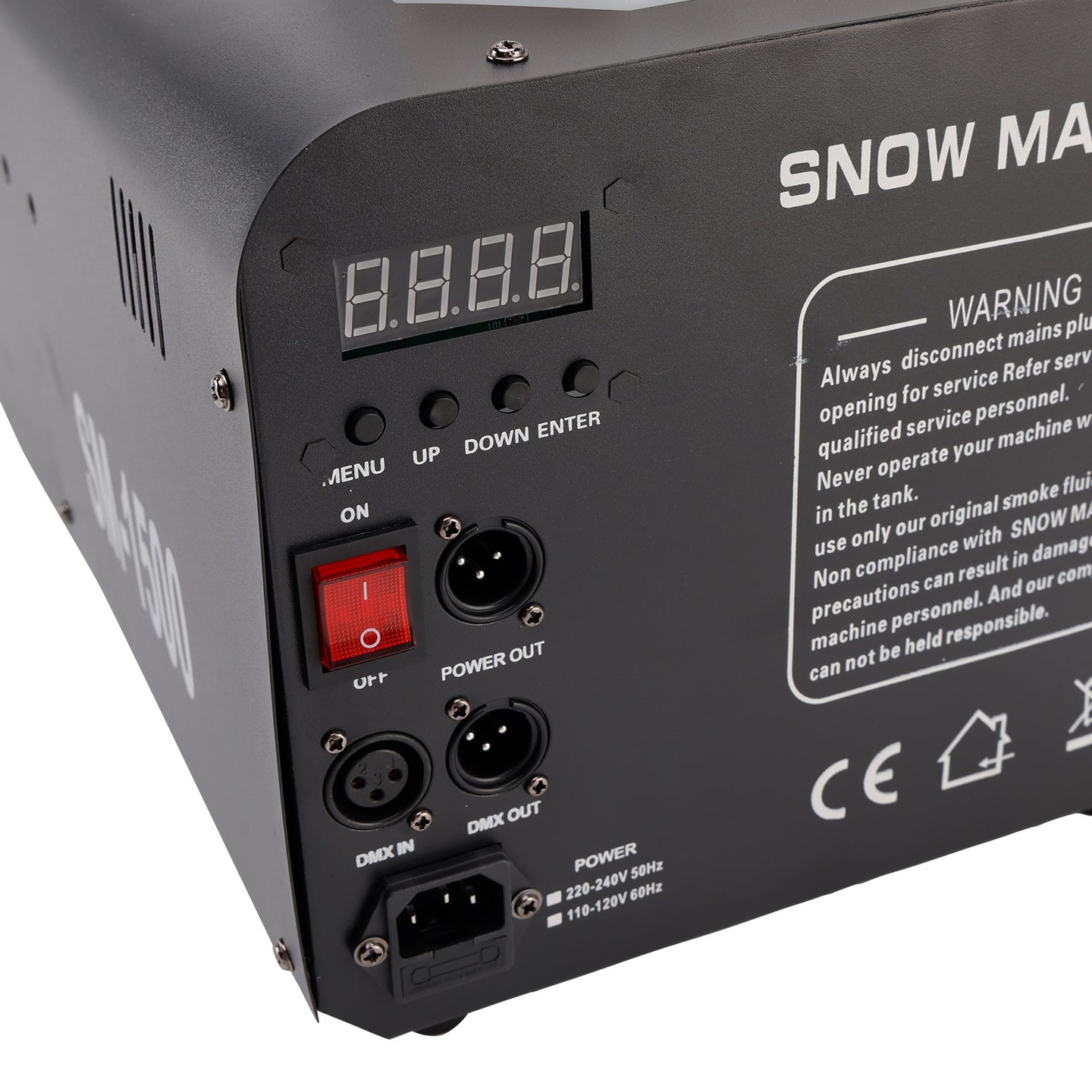 Parties & Stage Effects Weddings 1500W Snow Machine with Wired Remote – Snowflake Maker for Christmas