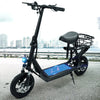 500W Adult Shock Absorption Electric Scooter with Seat 12inches (Copy)