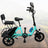 Folding Electric tricycle  3 Wheel E-Bike Adult Motorized Tricycle 48V