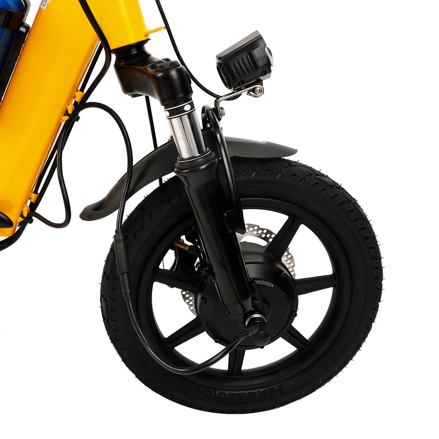 48V 350W Three Wheel Electric Folding Trike Adult E-Tricycle