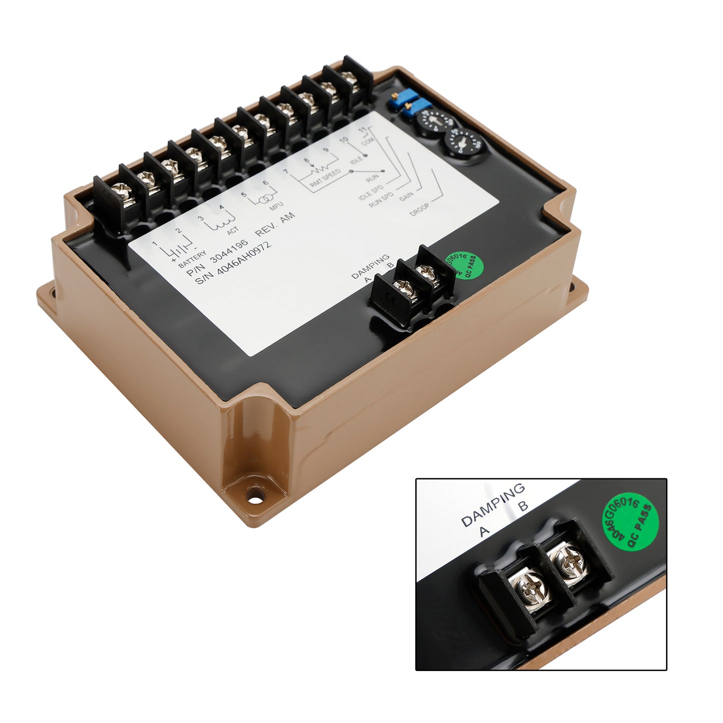 Electronic Speed Controller Governor EFC3044196 3044196 Replacement For Cummins