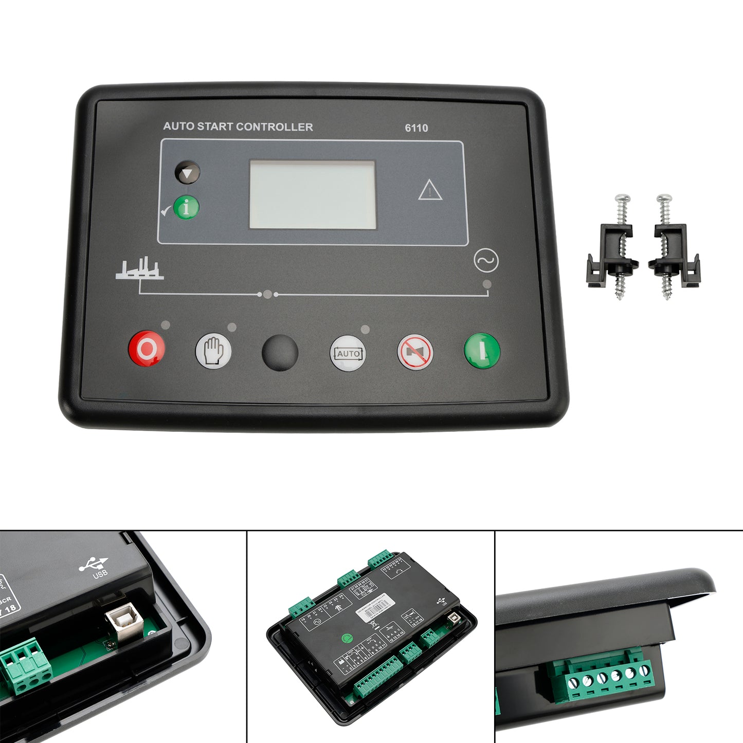 DSE6110 Generator Controller Auto Start Diesel Genset Control Panel