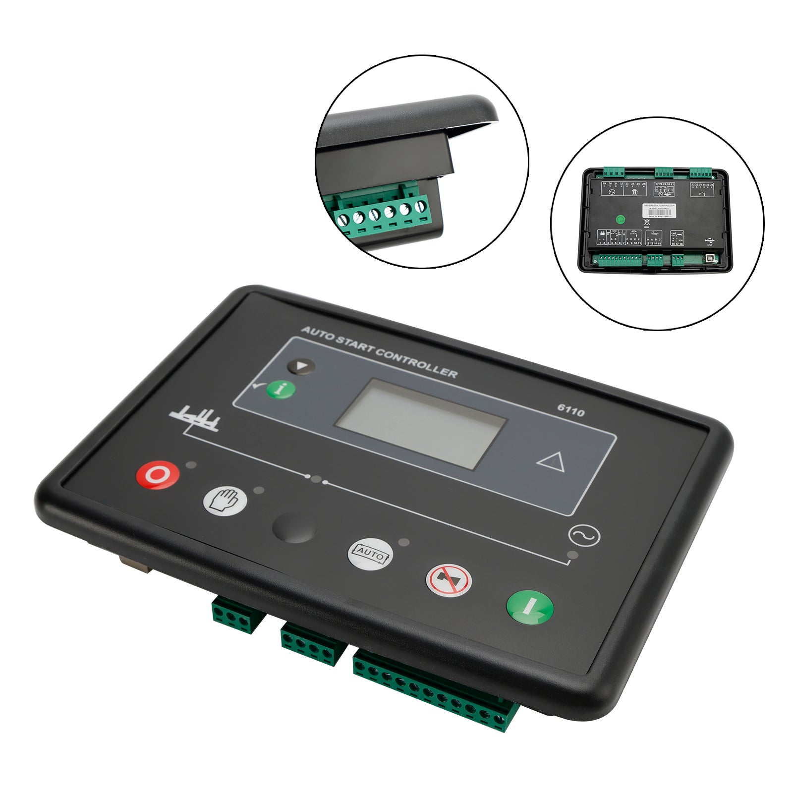 DSE6110 Generator Controller Auto Start Diesel Genset Control Panel