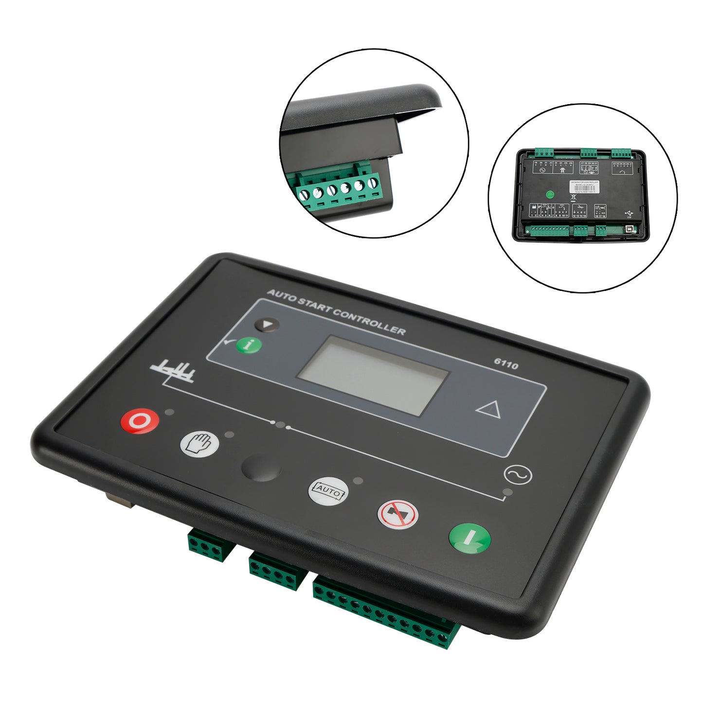 DSE6110 Generator Controller Auto Start Diesel Genset Control Panel