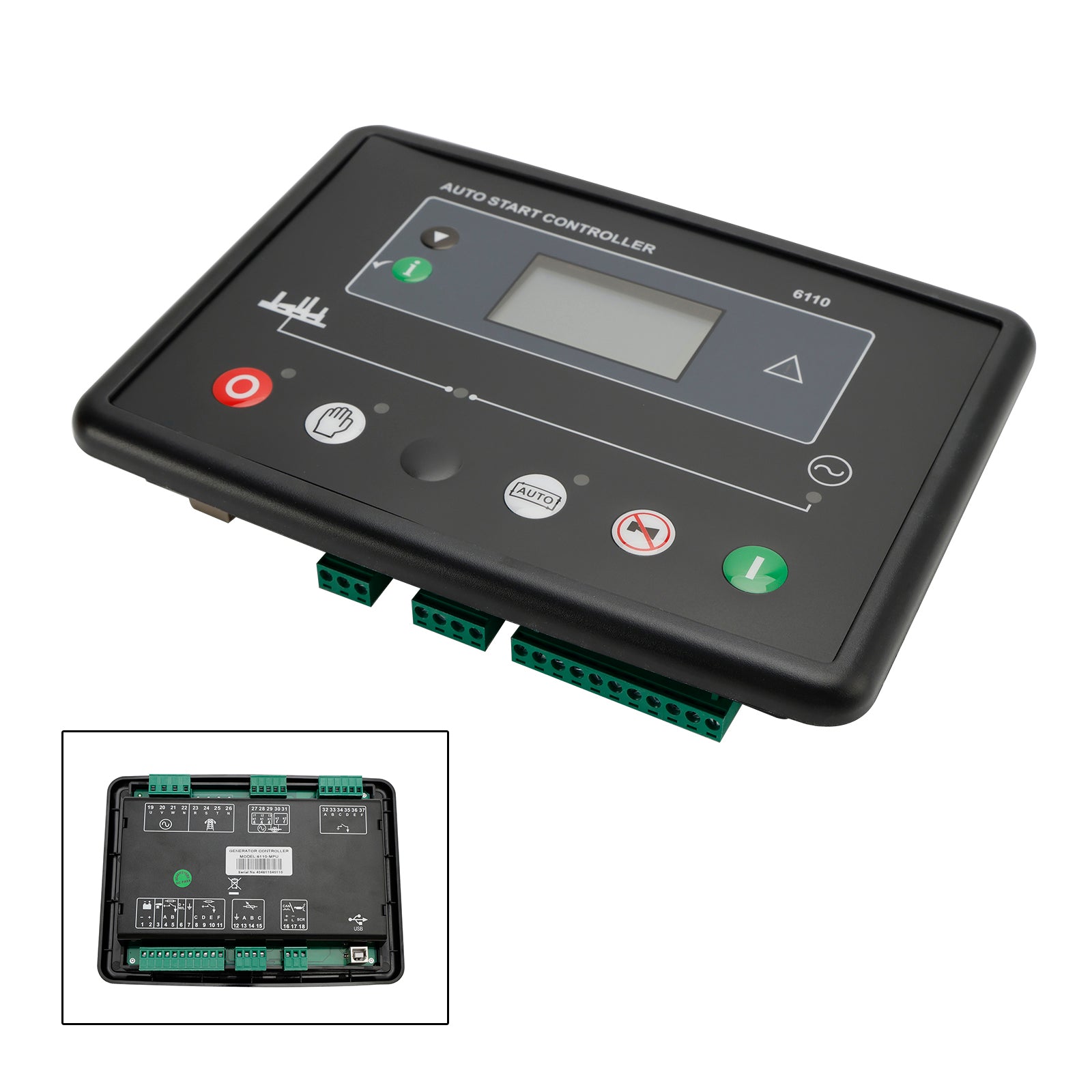 DSE6110 Generator Controller Auto Start Diesel Genset Control Panel