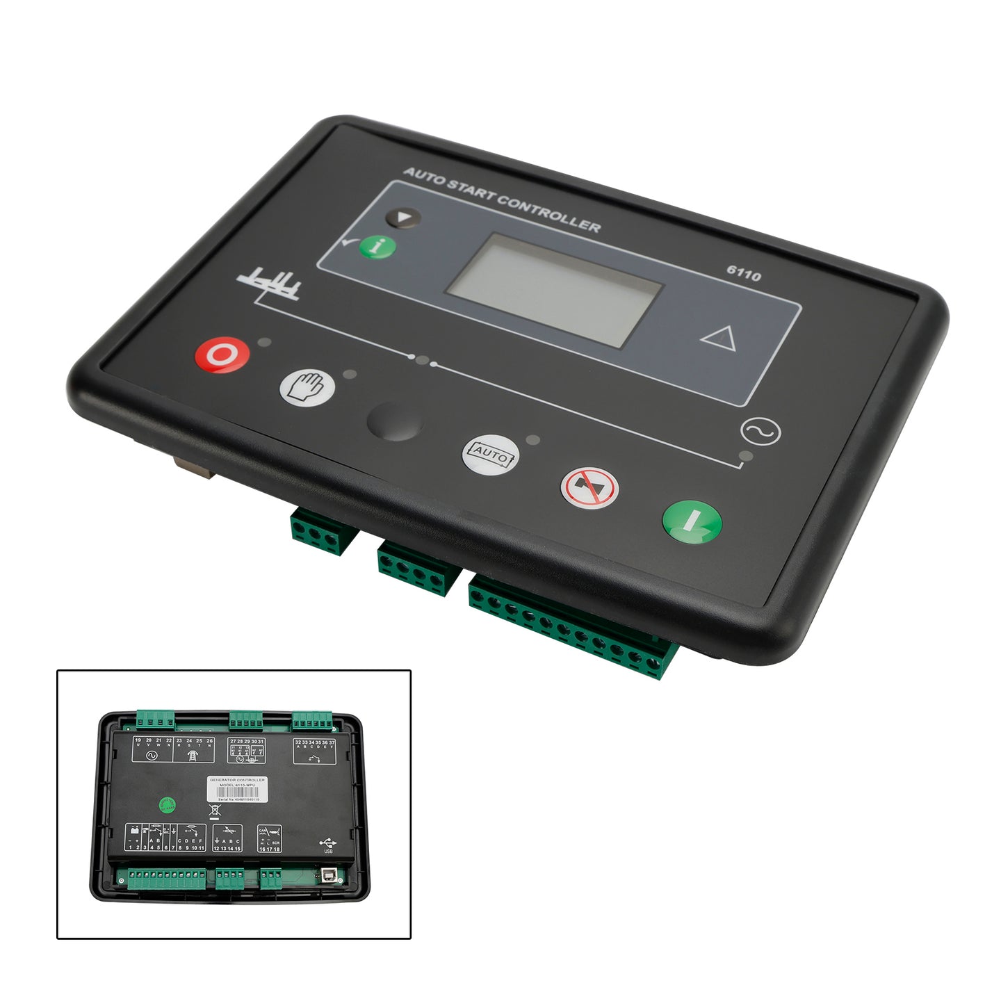 DSE6110 Generator Controller Auto Start Diesel Genset Control Panel