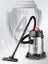 5 Gallon Stainless Steel Wet/Dry Shop Vacuum Cleaner 1800W with Powerful Suction & Large Capacity for Home & Commercial Use