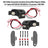 Shift Paddles Racing Game Simulation Steering Wheel with Mount For Logitech G923