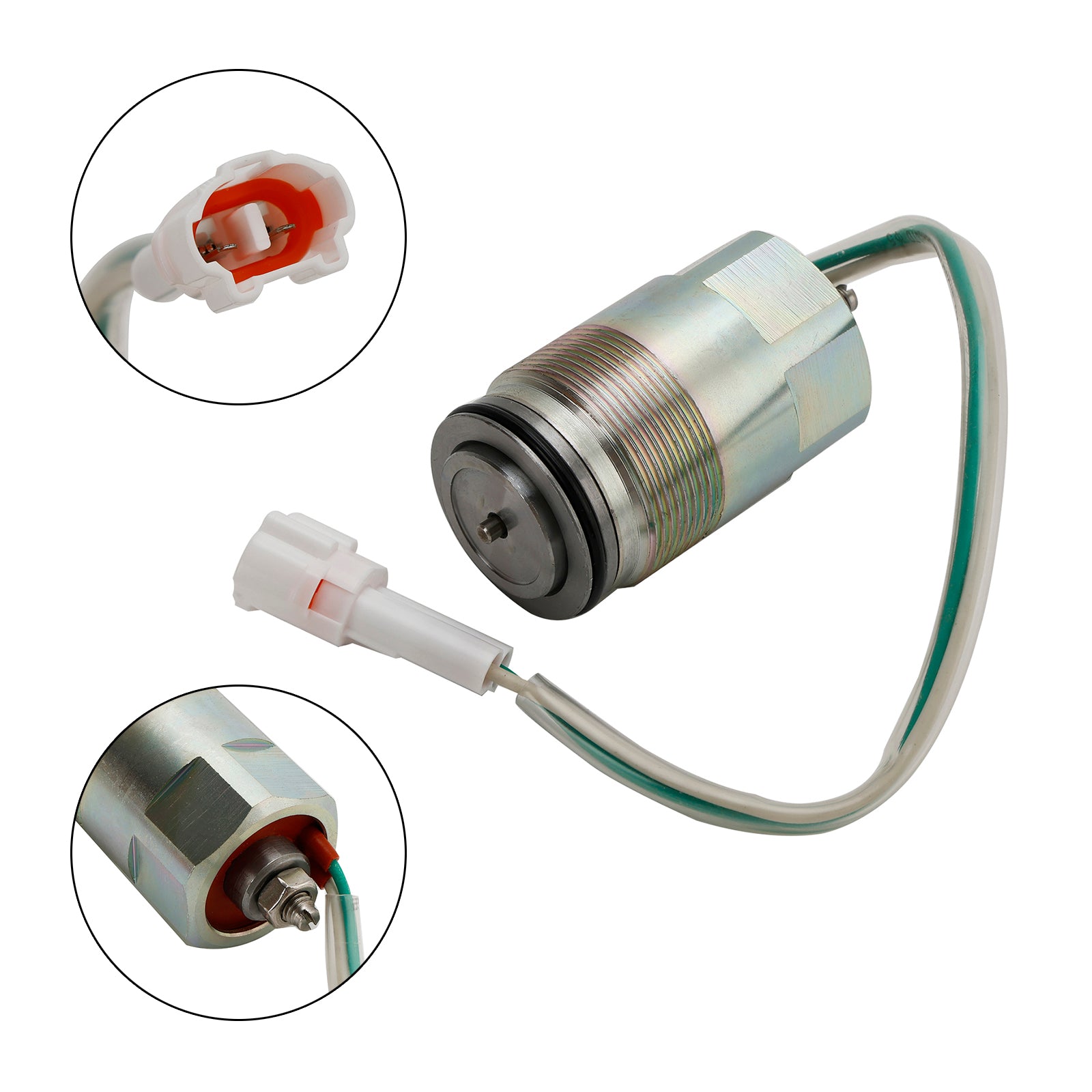 2436U1453S8 2436U1453S11 Solenoid Valve For Kobelco SK60-5 SK200-1 SK200-2