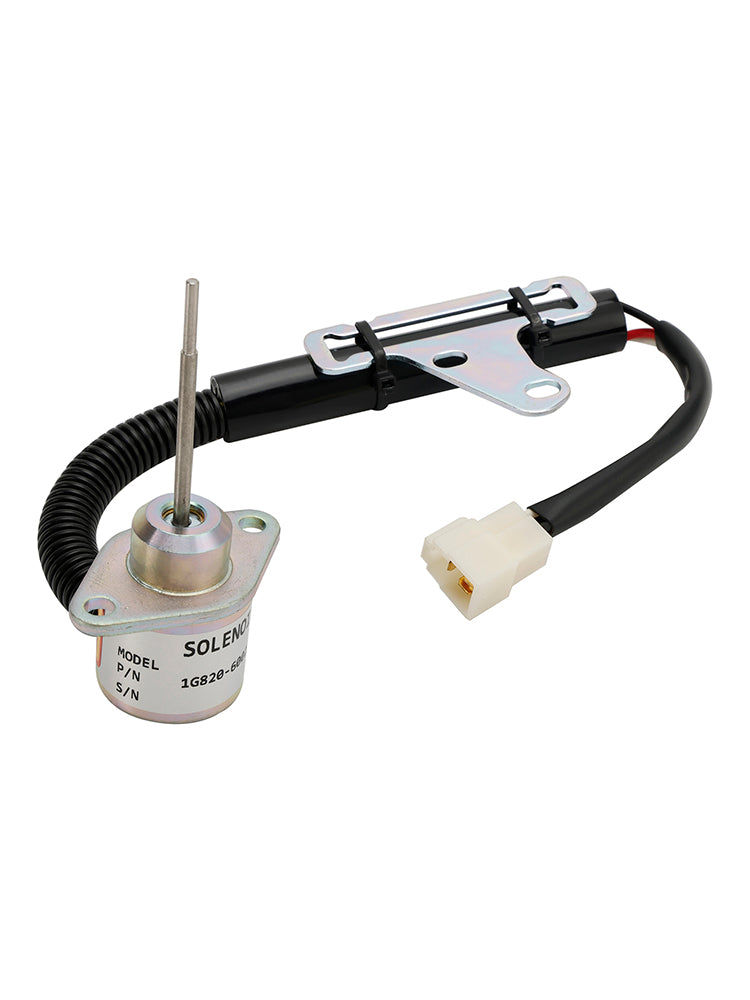 Shutoff Solenoid 1G820-60022 1G820-60012 SA-5156-12 For Kubota D782 Engine 12V