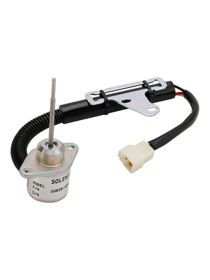 Shutoff Solenoid 1G820-60022 1G820-60012 SA-5156-12 For Kubota D782 Engine 12V