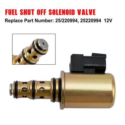 25/220994 25220994 12V Solenoid Valve Assembly For JCB Backhoe Parts 3CX 4CX