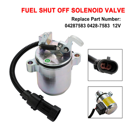 0428-7583 0428-7116 12V Fuel Shutoff Solenoid Compatible With Deutz 1011 2011