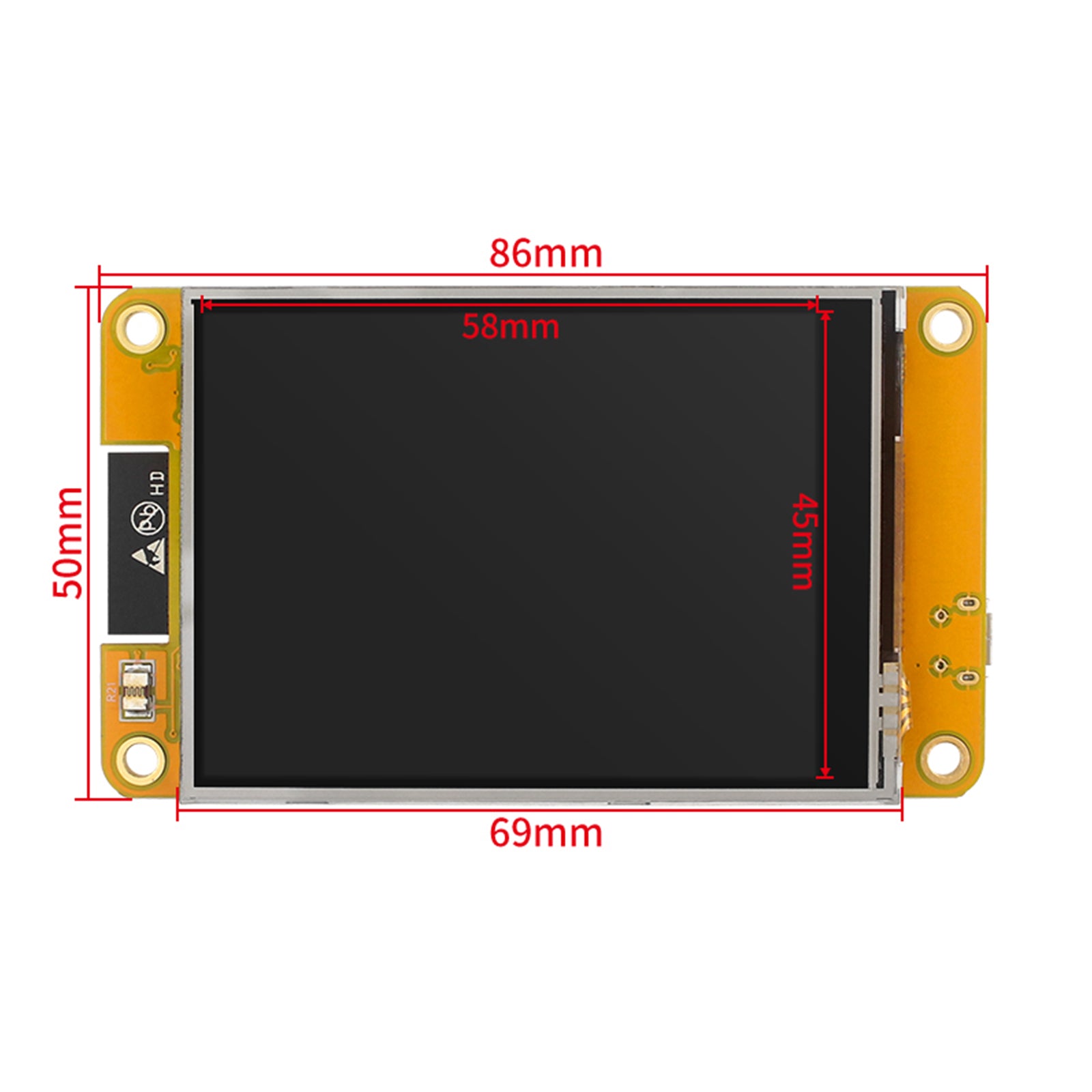ESP32 Development Board WiFi Bluetooth 2.8inch 240*320 Display Touch Screen LVGL