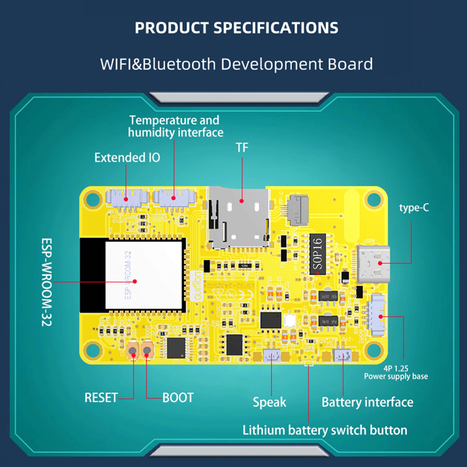 ESP32 Development Board 2.4inch 240*320 Display WiFi Bluetooth Touch Screen LVGL