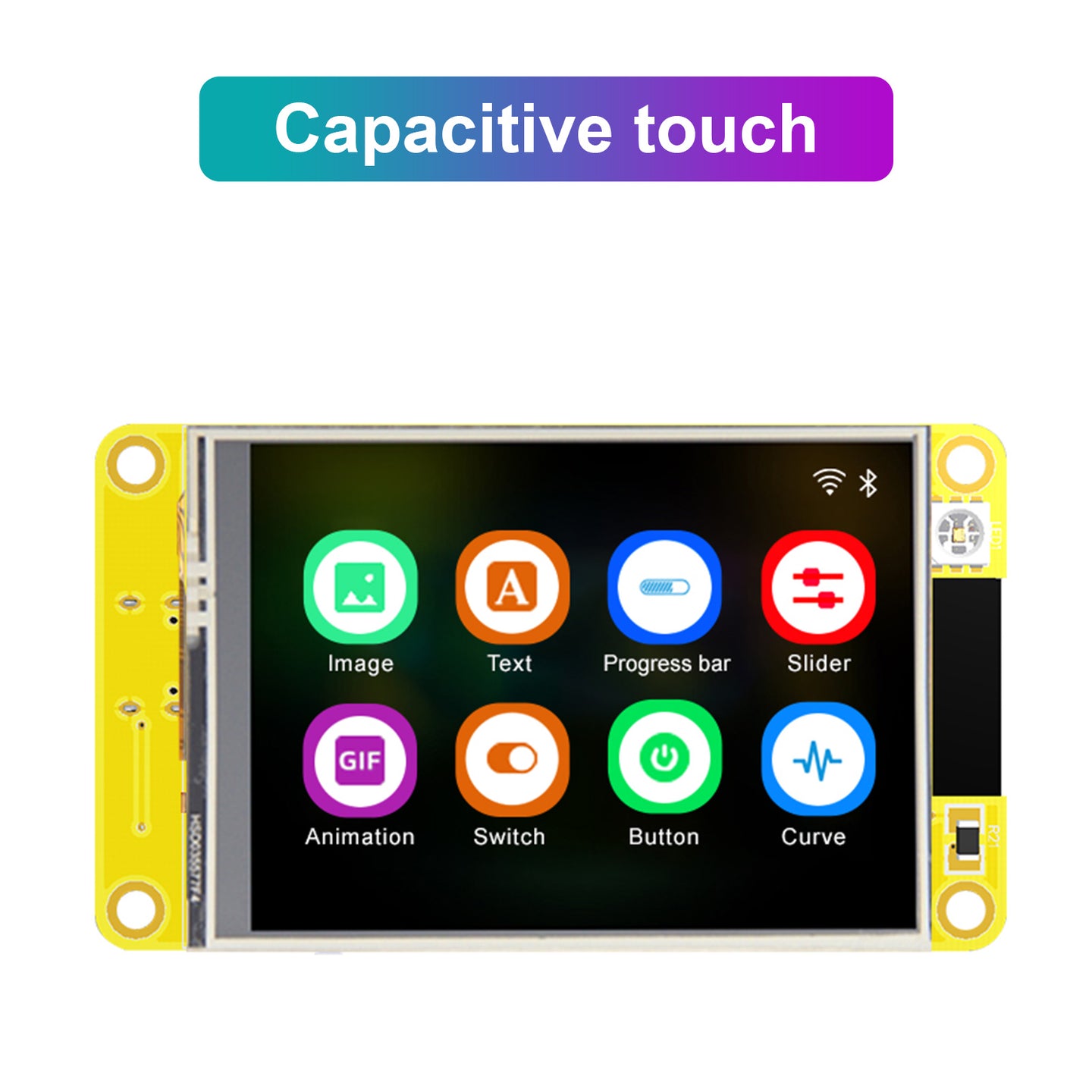 ESP32 Development Board 2.4inch 240*320 Display WiFi Bluetooth Touch Screen LVGL