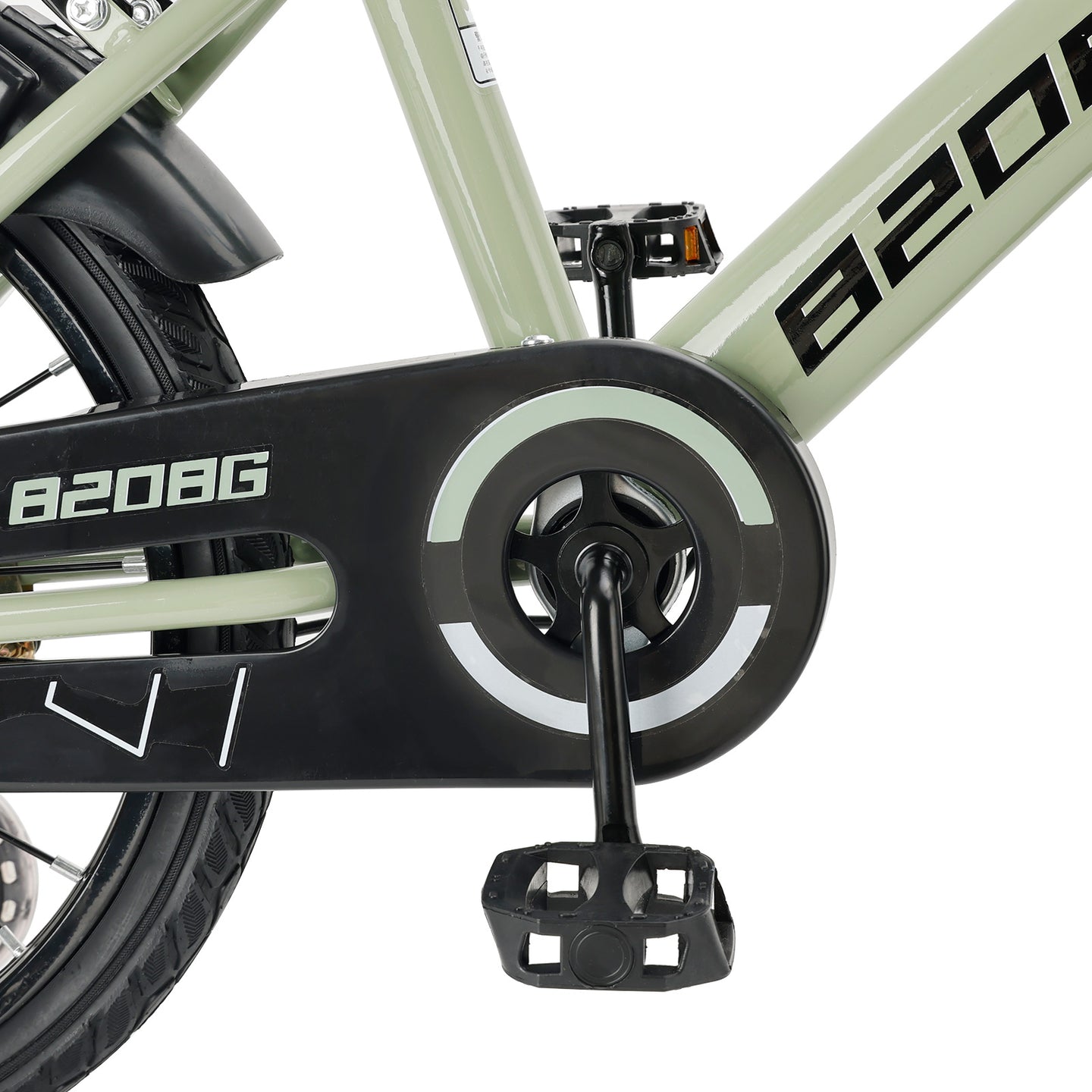 BMX Child Bike with auxiliary wheels