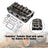Complete Cylinder Head Assembly with Gasket Kit for Kubota D722 Excavator & Lawn Tractor