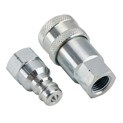 1/4" NPT ISO 7241-A Quick Disconnect Hydraulic Couplings / Couplers