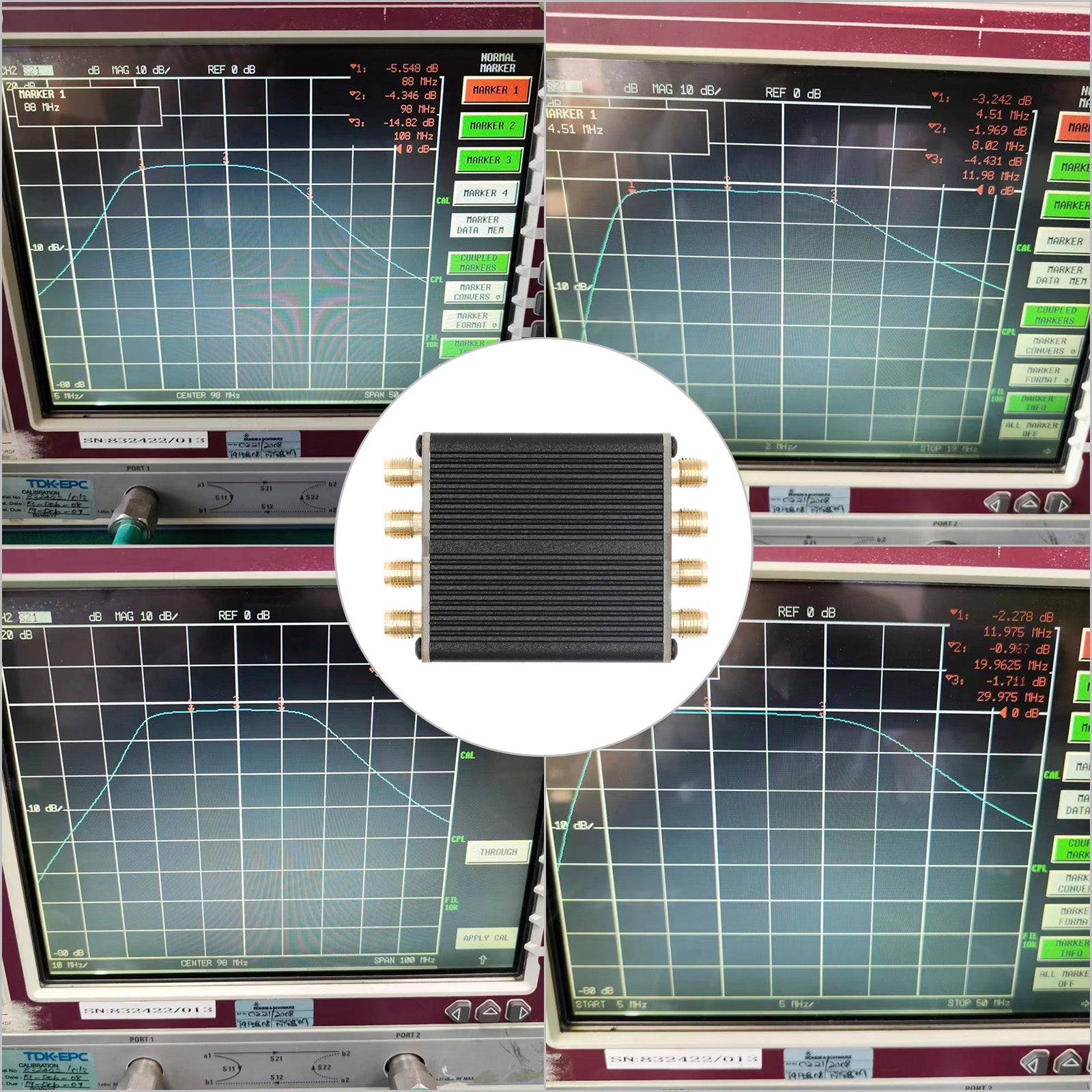 4 in 1 Filter LC filter Passive Filter Suitable For All Receivers and Radios