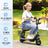 Electric Scooter with Seat for Kids Electric Scooter for Kids Ages 4-10 12.43-Mile Range Neon Lights 3-Speed Adjustable Up to 11 MPH