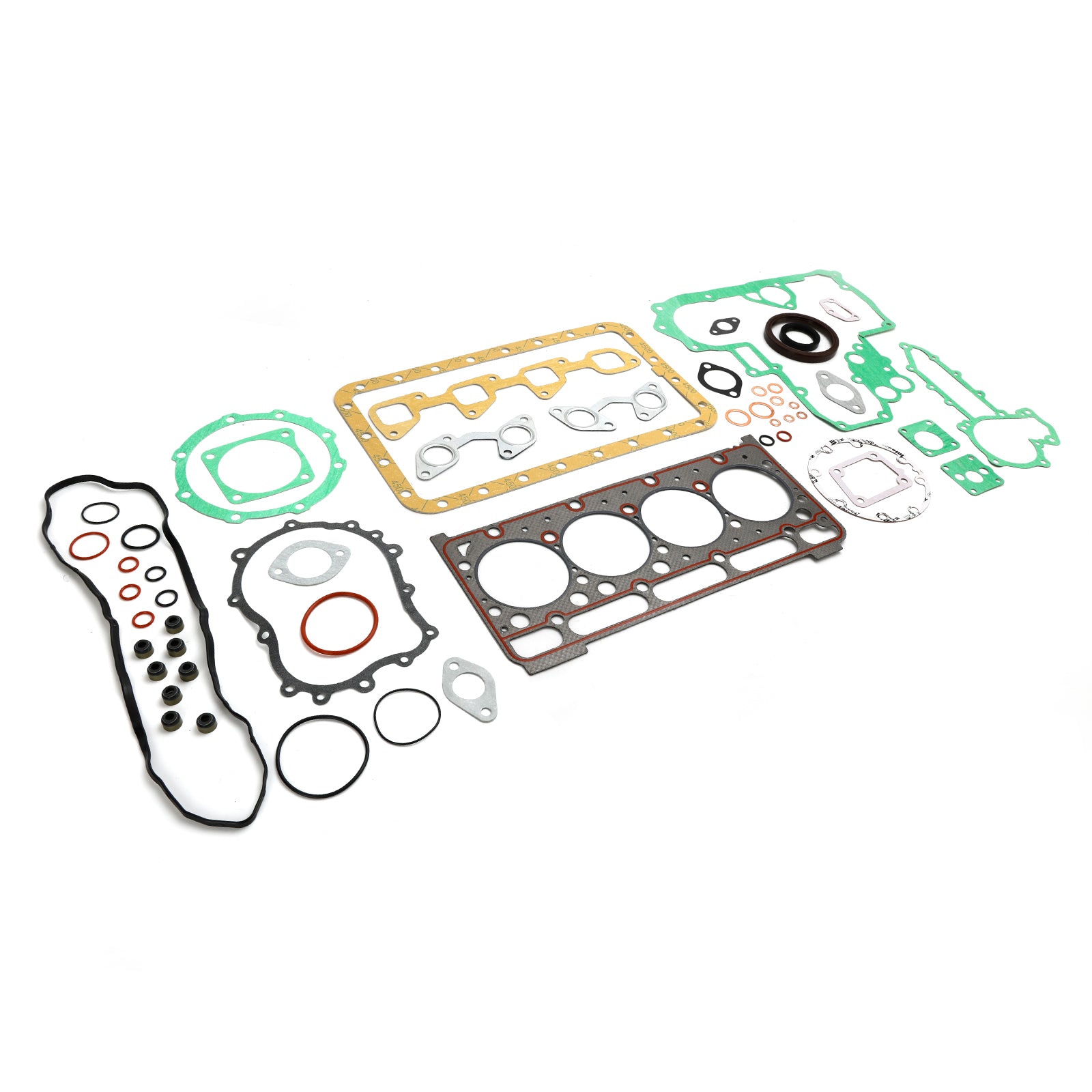 Complete Cylinder Head Gasket Kit for Kubota V2403 Engine, Fits Bobcat Skid Steer Loaders