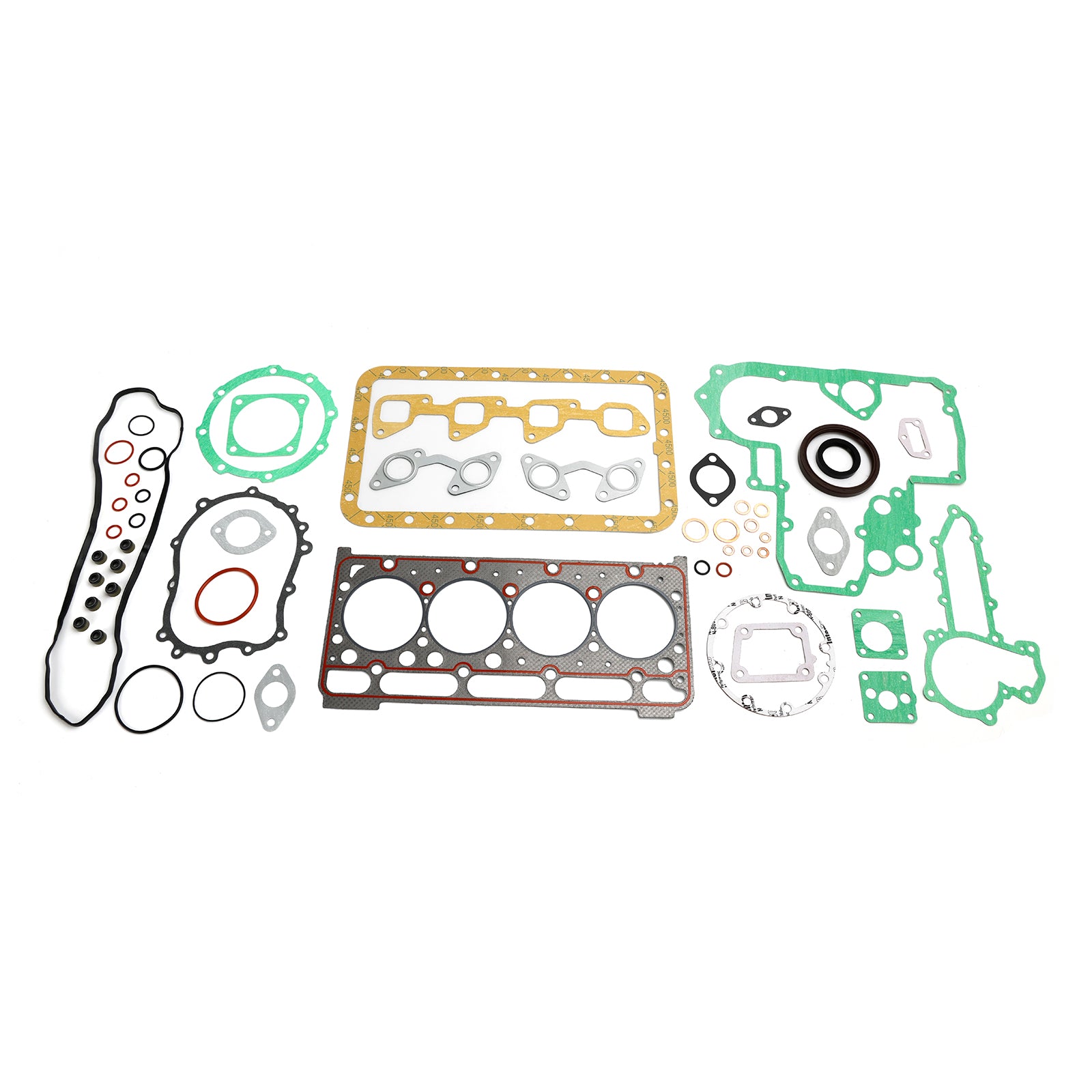Complete Cylinder Head Gasket Kit for Kubota V2403 Engine, Fits Bobcat Skid Steer Loaders