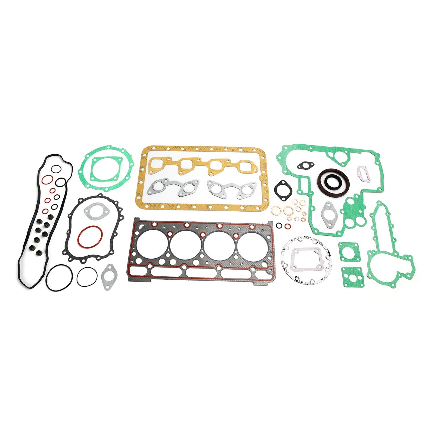Complete Cylinder Head Gasket Kit for Kubota V2403 Engine, Fits Bobcat Skid Steer Loaders