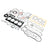 Complete Cylinder Head & Gasket Kit for Kubota V3300 Engine, Fits Bobcat S650, T650 & Case 445, with 12 Valves