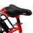 18" Kids Bike for Boys and Girls with auxiliary wheels & Rack Red