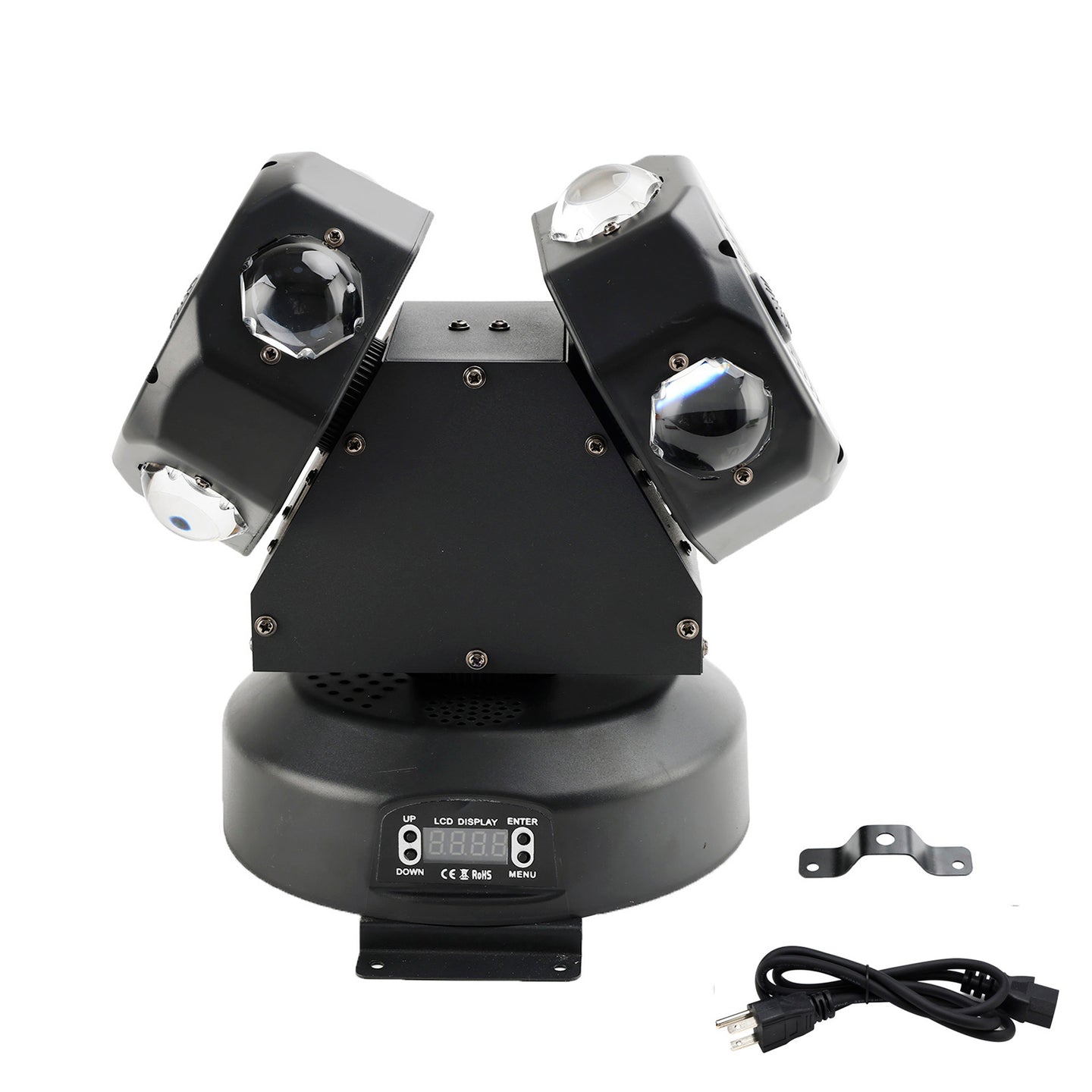 120W Moving Head Light 8 LED Rotating Beam Light RGBW Stage Light DJ Lighting US