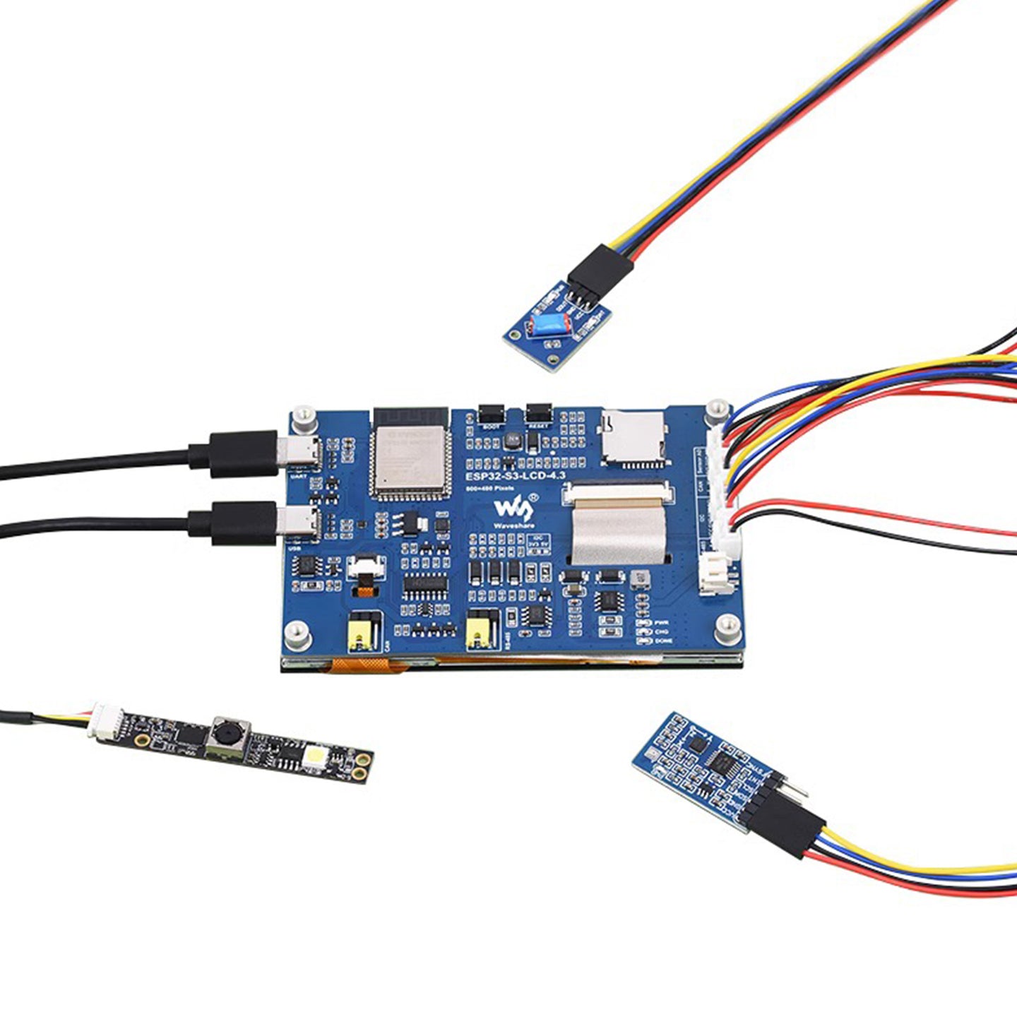 ESP32-S3 Development Board 4.3inch Capacitive Touch Screen LX7 Dual-Core Display