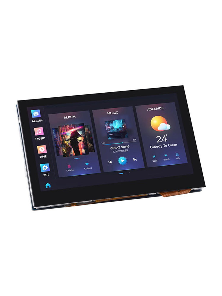 ESP32-S3 Development Board 4.3inch Capacitive Touch Screen LX7 Dual-Core Display