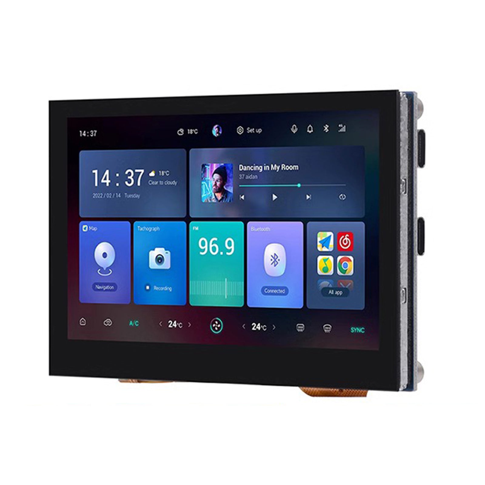 ESP32-S3 Development Board 4.3inch Capacitive Touch Screen LX7 Dual-Core Display