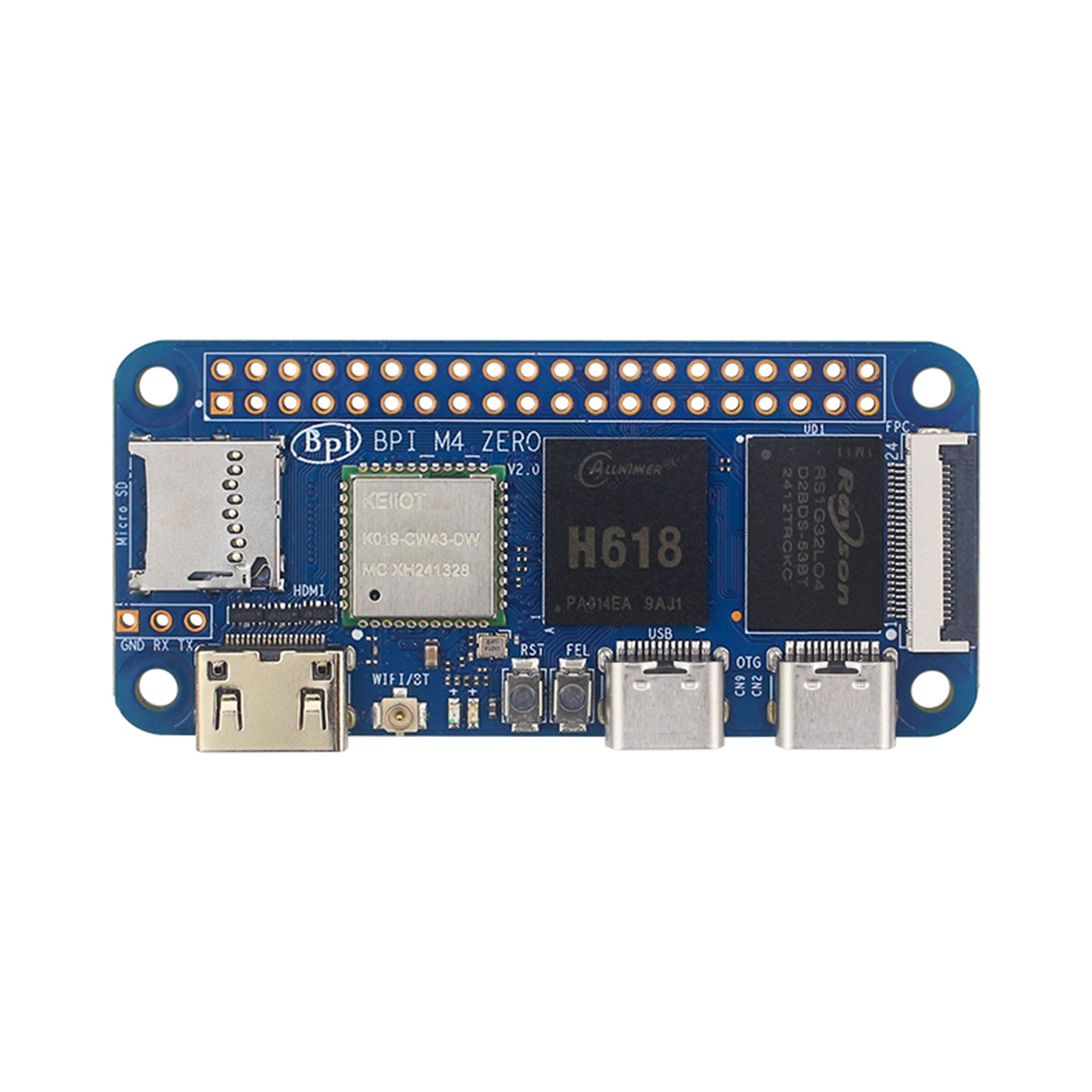 M4 Zero Development Board Quanzhi H618 Onboard WiFi Bluetooth BPI M4 Zero