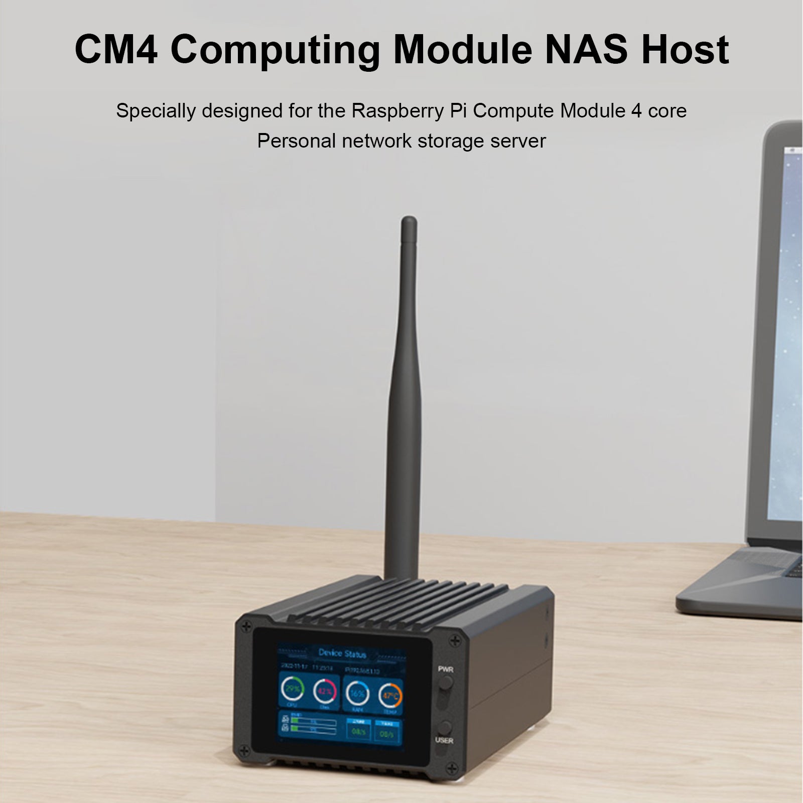 CM4 Computing Module NAS Host Personal Network Storage Server SATA Interface US