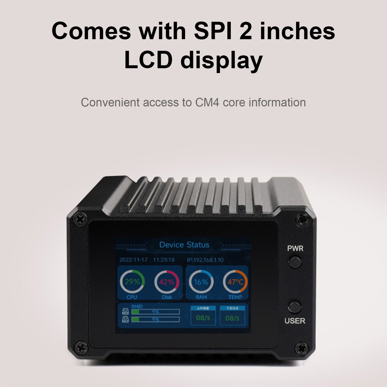 CM4 Computing Module NAS Host Personal Network Storage Server SATA Interface US