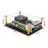 Multi-Layer Acrylic Shell Raspberry pi5 Transparent Protective Case Cooling Fan